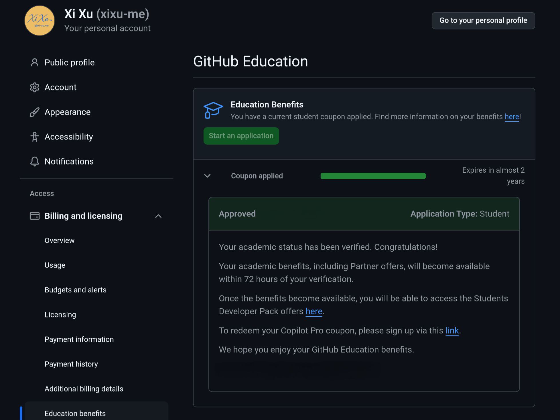 GitHub Education benefits and student pack overview